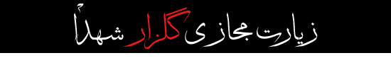 لوگوی زیارت مجازی و مشخصات شهدا